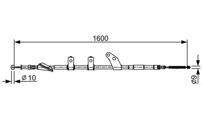 BOSCH 1 987 482 574 Fren Bakim Ve Tamır Ürünlerı 26051FE000