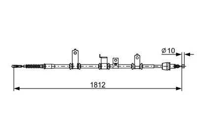 BOSCH 1 987 482 615 Fren Bakim Ve Tamır Ürünlerı 597702B000