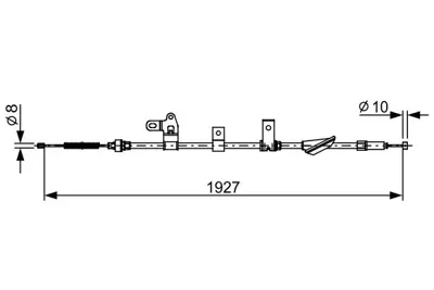 BOSCH 1 987 482 649 Fren Bakim Ve Tamır Ürünlerı 464300F010