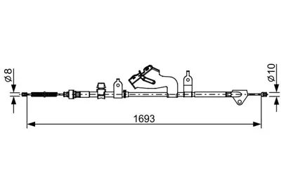 BOSCH 1 987 482 657 Fren Bakim Ve Tamır Ürünlerı 464200D200