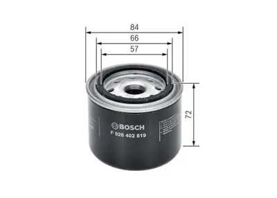 BOSCH F 026 402 819 Dızel Yakit Fıltresı 2330387307000 2330478010