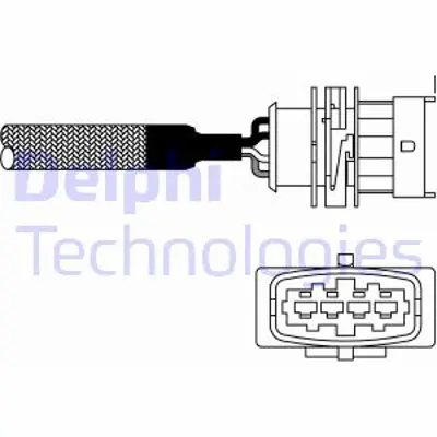 DELPHI ES10982-12B1 Oksijen Sensörü X12xe Corsa-B 90530068 855523 855360 855353 855375 855341 90543281 93189974 855339 25327304