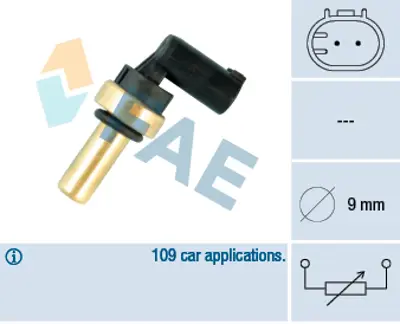 FAE 32705 Su Sıcaklık Sensörü (Astra-J/Corsa-D/Insıgnıa ) 55353807 1338369 1338246 1338370 55563530 55591401 55591002 6338045 1247070 12641073