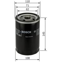 BOSCH 0986TF0103 Yag Filitresi Iveco Daıly Renault Master Fıat Ducato 1109Y7 1109Y8 5000816070 7301939 7571569 ND03028850