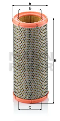 MANN FILTER C 1184 Hava Fıltresı Cıtroen 144596 95658483