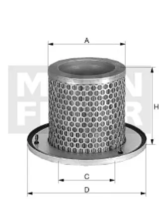 MANN FILTER C 1374/2 KIT Fıltre 