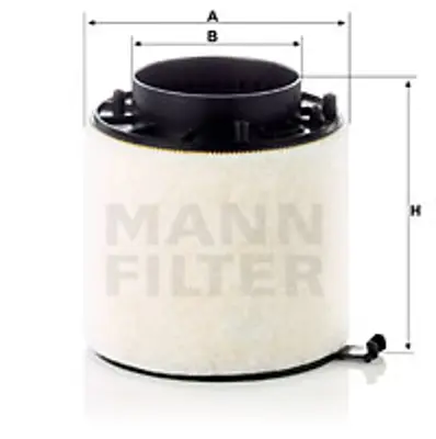 MANN FILTER C 16 114/1 x C16114.3x Hava Filtresi Audı Q5 8r 3.0 Tdı Quattro 240hp 11/08- 