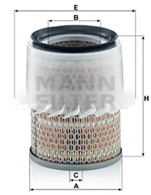 MANN FILTER C 16 148 Hava Fıltresı XR323949