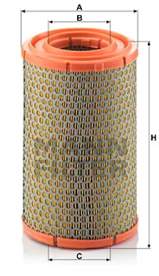 MANN FILTER C 16 182 Hava Fıltresı Daıly Iı 89>98 250mm 500038757