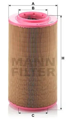 MANN FILTER C 17 278 Hava Fıltresı 1444TY 1444XH 71736124