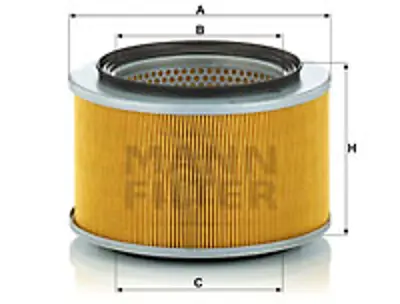 MANN FILTER C 1980 Hava Fıltresı Suzukı 1378083000000