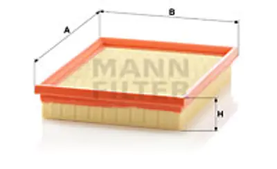 MANN FILTER C 2256 Hava Fıltresı Combo B 93>02 Tıgra A 93>02 Corsa B 93>02 93>02 (Benzınlı) 1444P9 90570363