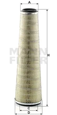 MANN FILTER C 22 835 Hava Fıltresı General Motors 2811343600 A9570940004 MD620079