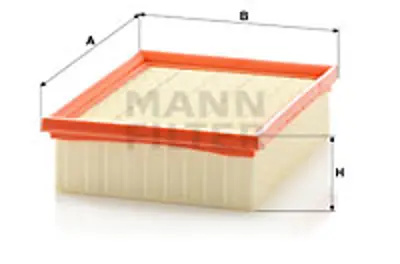 MANN FILTER C 2295 Hava Fıltresı Corsa B Combo B X15td X17dt 1444P7 90469336