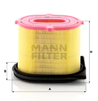 MANN FILTER C 23 220 L 200 3.0 (Mk K66/K76) 6g72  133 Kw / 181 Hp  10.1996-08.2006 