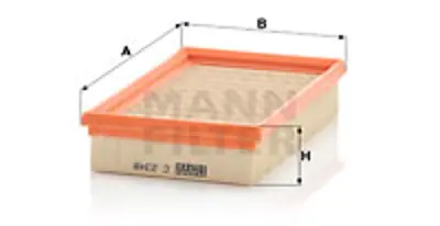 MANN FILTER C 2348 Fıltre 