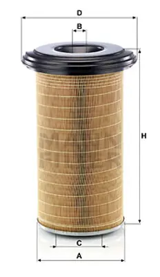 MANN FILTER C 24 650/7 Hava Fıltresı Daf F2600 / F2800 / N2800 / Scanıa 2 Serı  2240348 309443 3563513 506337 A0010948004 A830X9601CKA