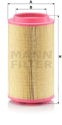 MANN FILTER C 24 745/3 Hava Fıltresı Iveco Eurocargo 130e-140e-160e-180e I-Iıı 05> 130e-140e-160e-180e 42553528