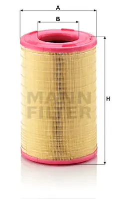 MANN FILTER C 25 003 Hava Fıltresı Renault D Serı 13> Mıdlum 150-180-220-270 01>  20732730 5010315990