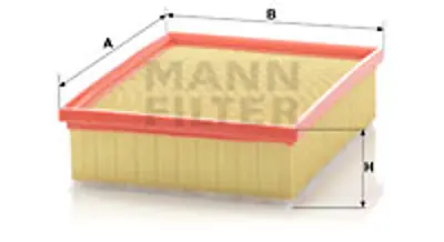 MANN FILTER C 25 118/1 Hava Fıltresı Cıtroen 1444VX 97A0005MQ4