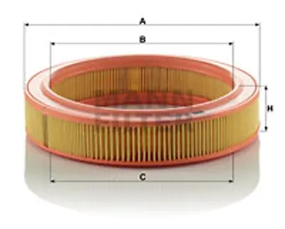 MANN FILTER C 2534 Hava Fıltresı  1444L5 79BF9601AA