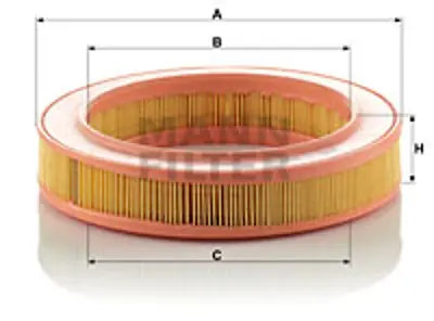 MANN FILTER C 2540 Hava Fıltresı Vag 