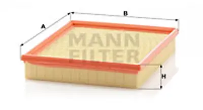 MANN FILTER C 2696 Hava Fıltresı General Motors 90220939