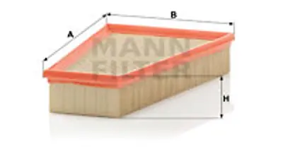 MANN FILTER C 27 124 Hava Fıltresı Cıtroen 1444WP