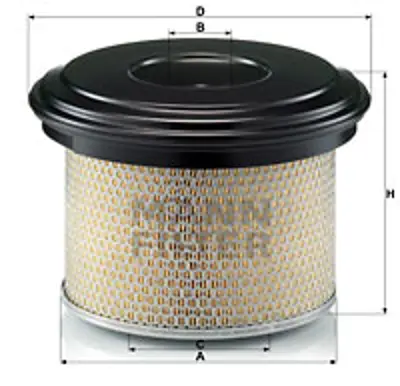 MANN FILTER C 27 585/3 Fıltre A0040940804