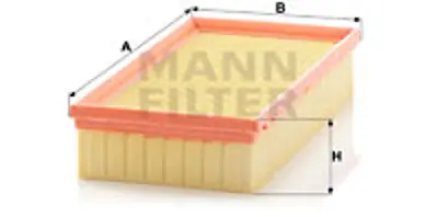 MANN FILTER C 29 105 Hava Fıltresı Bmw E53 M54 M73 13721742202