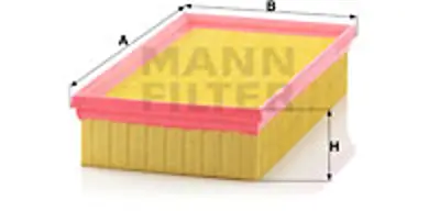 MANN FILTER C 29 121 Hava Fıltresı Avantıme 2.2 Dcı 02 03 Espace Iıı 00 02 7701047478