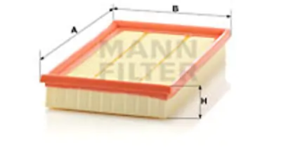 MANN FILTER C 2998 Hava Fıltresı 190 W201 85>93 W460 88>92 W463 90>92 S124 85>93 A1020940204