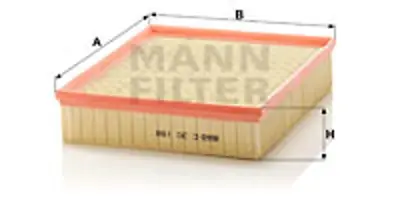 MANN FILTER C 30 198 Hava Fıltresı Chrysler K68037059AA