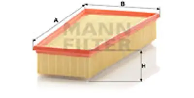 MANN FILTER C 32 123/1 Hava Fıltresı Cıtroen 1444WG