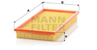 MANN FILTER C 3483/1 Hava Fıltresı Ford 463640 A790X9601EA