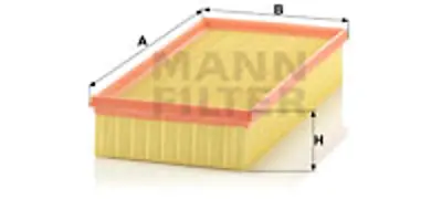 MANN FILTER C 35 156 Hava Fıltresı Mıtsubıshı 30872785 MR239025