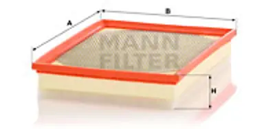 MANN FILTER C 36 172 Hava Fıltresı Nıssan 1654600QAM 8200488878 93190266