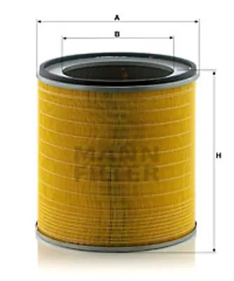 MANN FILTER C 36 840/3 Fıltre 74379069