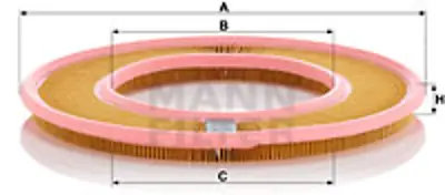 MANN FILTER C 4190 Hava Fıltresı Bmw 13721265005 A840X9601BLA