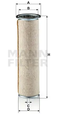 MANN FILTER CF 1122 Fıltre 79042203 9981555