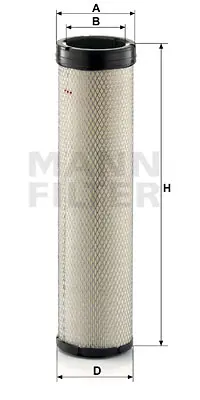 MANN FILTER CF 1570 Hava Fıltresı Daf / Bova 1147590