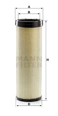 MANN FILTER CF 1720 Hava Fıltresı Ic Scanıa 4-Serı 144 96>08 164 00>08 P/R-Serı 04> 1335680