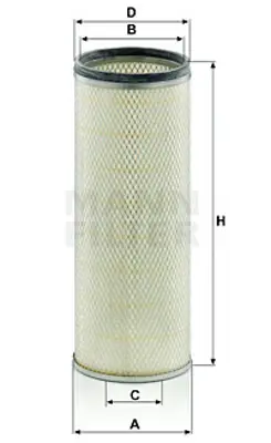 MANN FILTER CF 19 006 x Fıltre 1654697013