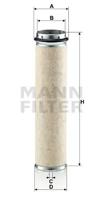 MANN FILTER CF 800 Fıltre 2415950 6644840 7701019018 A0020946104 BE5T9R500A