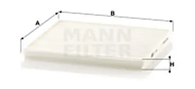 MANN FILTER CU 1828 Kabin Filtresi Toyota Yarıs I / Yarıs Verso P1 1.0 16v 65hp 03/03-09/05 72880XA00A 885685201083