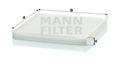 MANN FILTER CU 2131 Polen Fıltresı Lexus 03>08 Legacy 98>03 Outback 03>09 Camry 01>06 Celıca 99>05 Land Cruıser 03>09 Pr 72880XA00A 8888041010