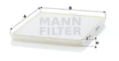 MANN FILTER CU 2326 Polen Fıltresı General Motors 9196805 9586078F10 99000990N0F40