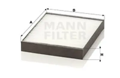 MANN FILTER CU 2513 Kabin Filtresi Suzukı Grand Vitara 2.7 V6 24v 173hp 01/01-12/03 9586154J00000