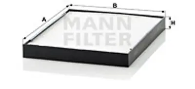 MANN FILTER CU 2634 Polen Fıltresı Hyundaı 9999Z07024