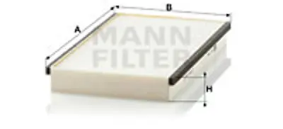 MANN FILTER CU 2746 Polen Fıltresı Ford EC1361J6XA YL8419N619HAB